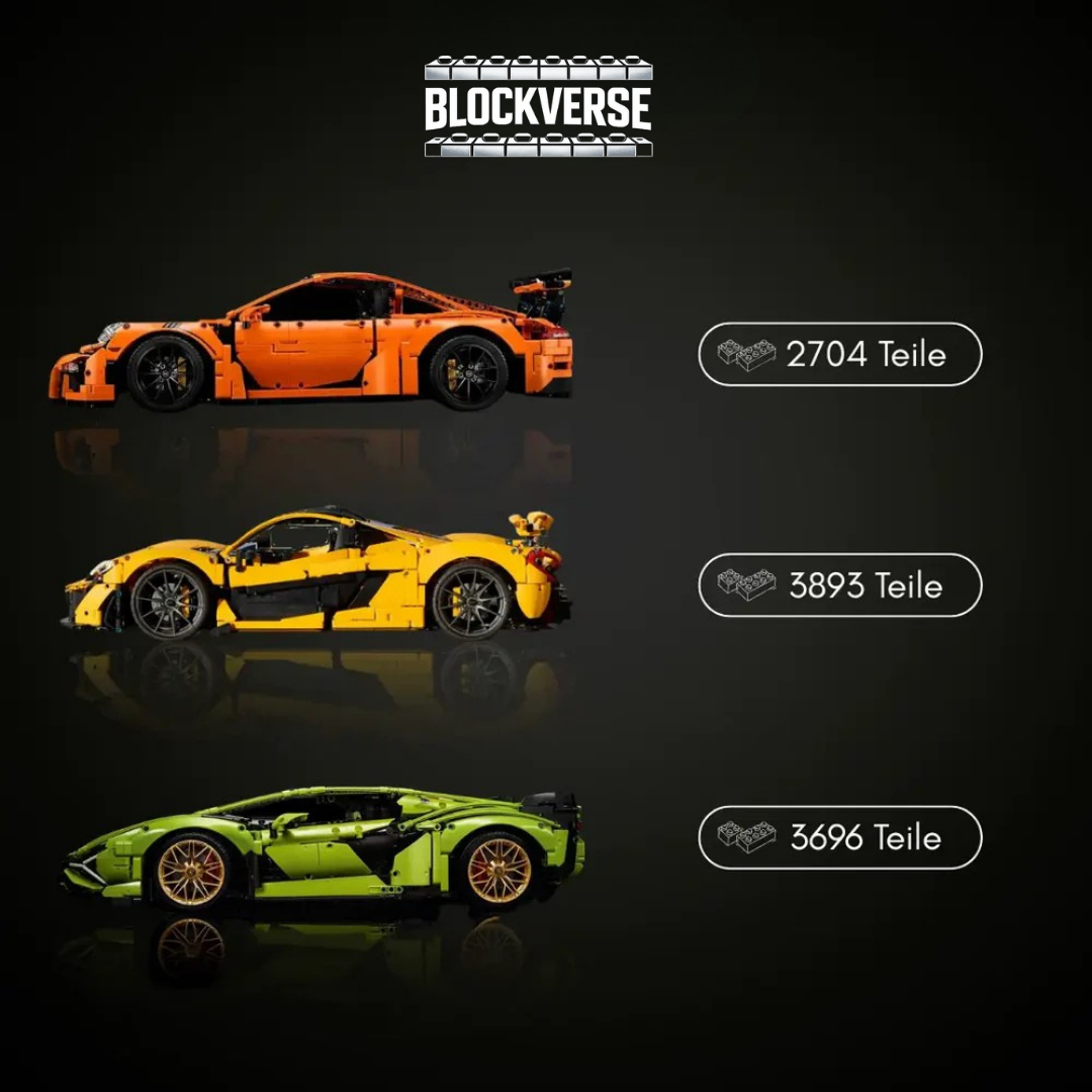 Ultimative Supersportwagen-Kollektion – 911 GT3 RS | P1 | Sián FKP 37