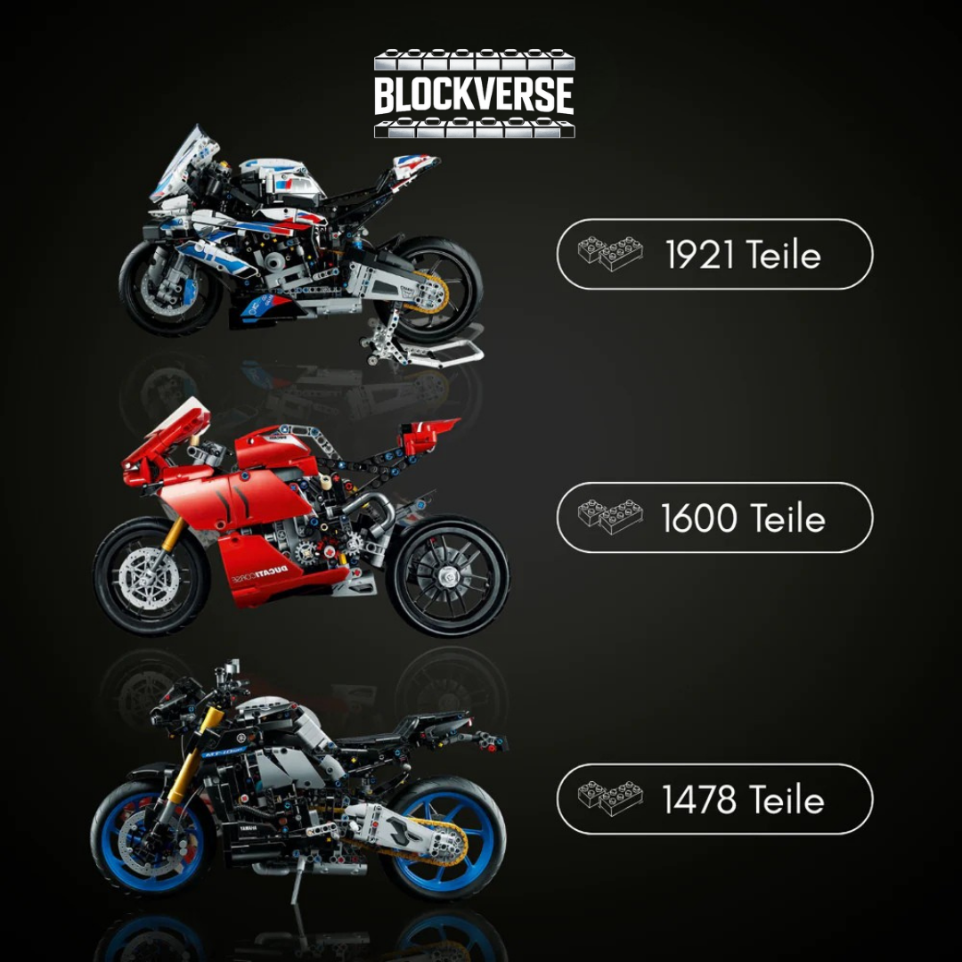 Ultimative Superbikes-Kollektion – M 1000 RR | MT-10 SP | Panigale V4 R